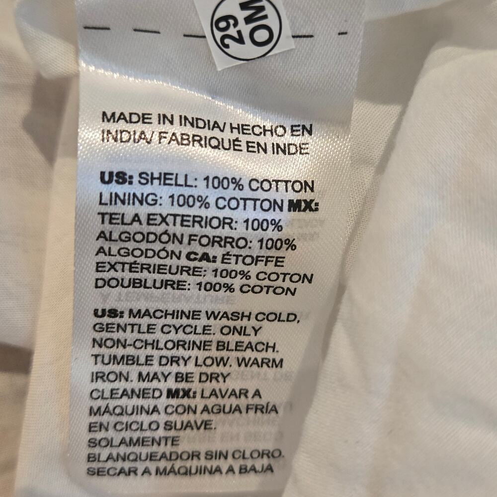 Chico's Tiered Maxi Salsa Night Dress Burnished Clay Cotton NWT Size 2 (US 12) - Picture 10 of 10